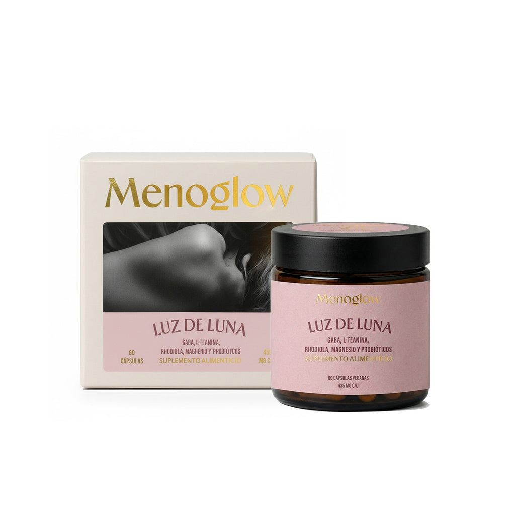 Luz de Luna | Suplemento para Dormir Mejor en Menopausia y Perimenopausia| Menoglow