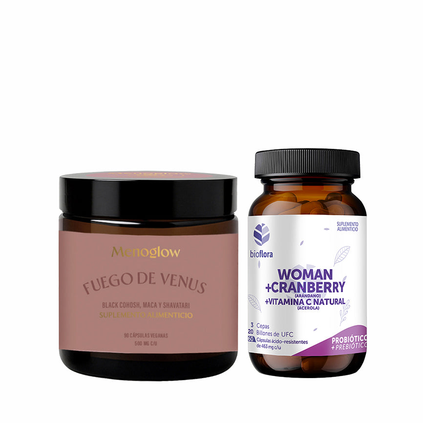 Pack Fuego de Venus + Bioflora Woman Cranberry